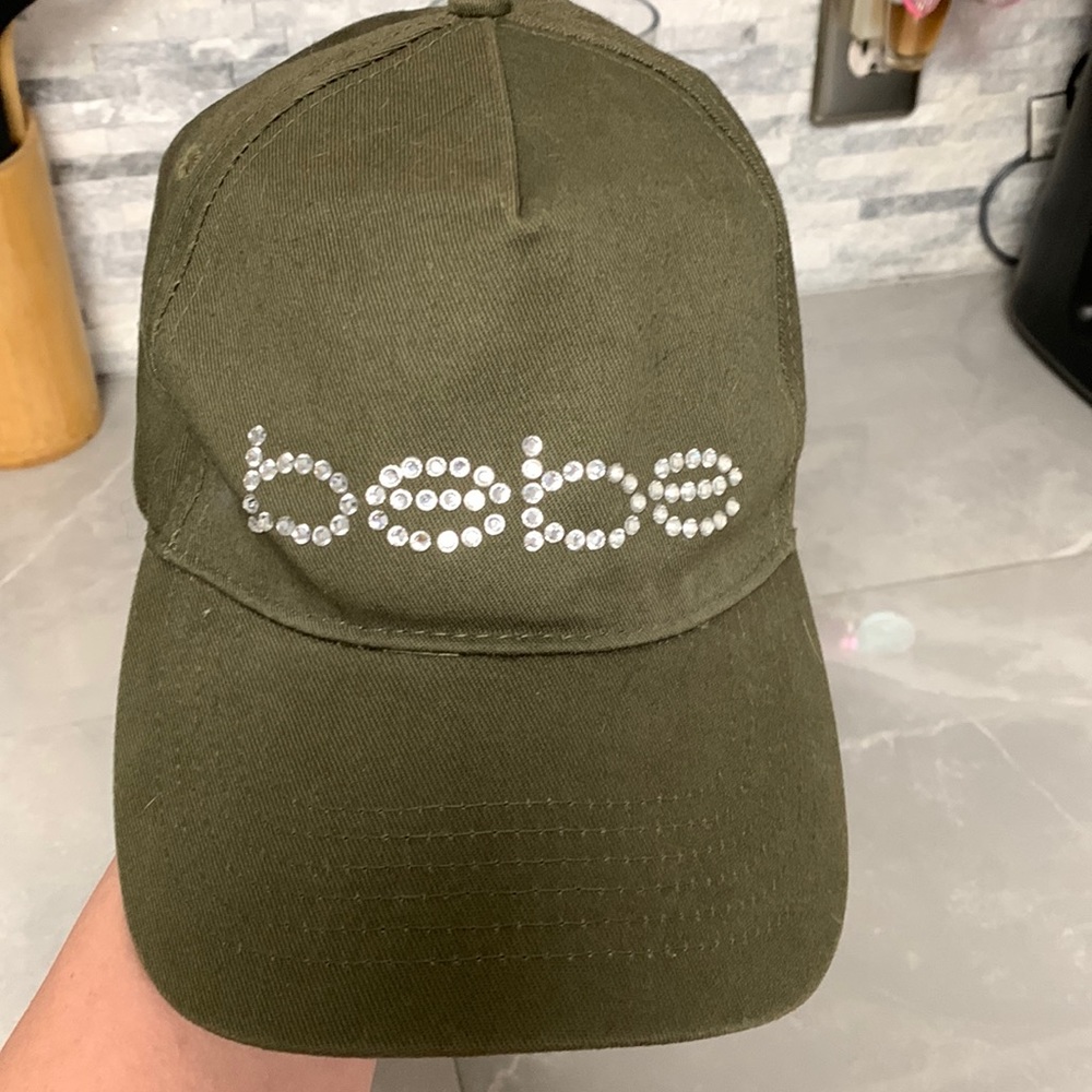 BEBE Rhinestone hat